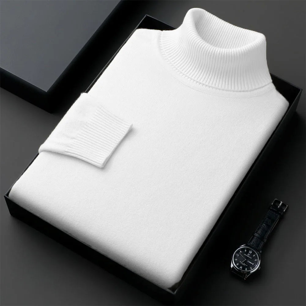 Turtleneck Knit Sweater