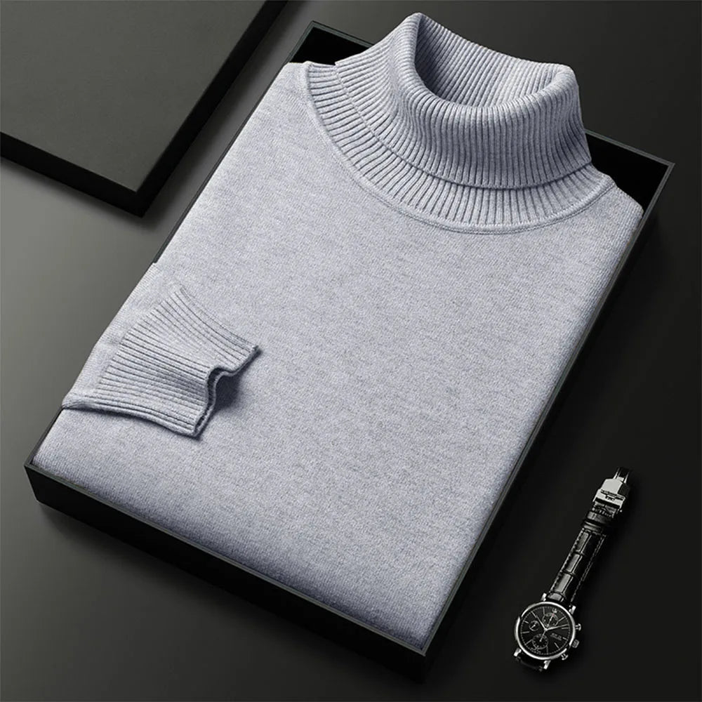 Turtleneck Knit Sweater
