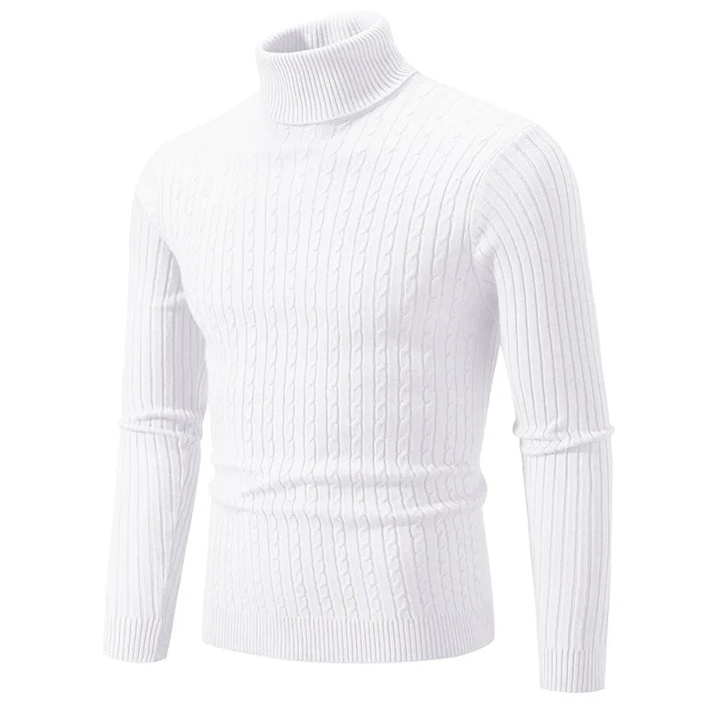 High Neck Knit Sweater