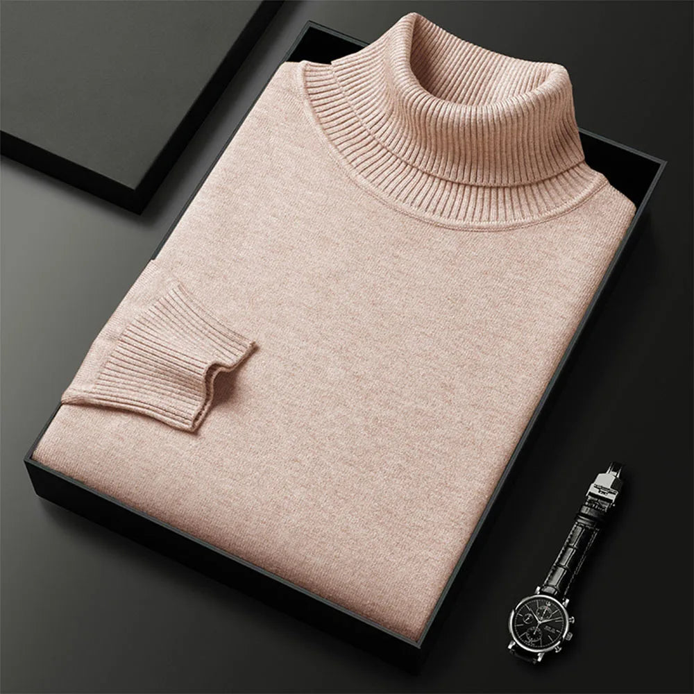 Turtleneck Knit Sweater