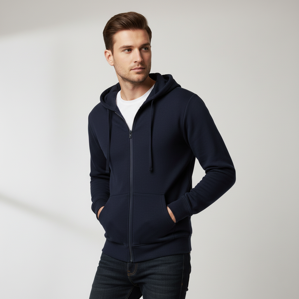 Zipper Hoodie Jacket