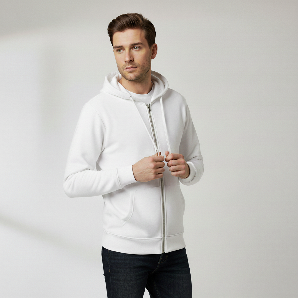 Zipper Hoodie Jacket