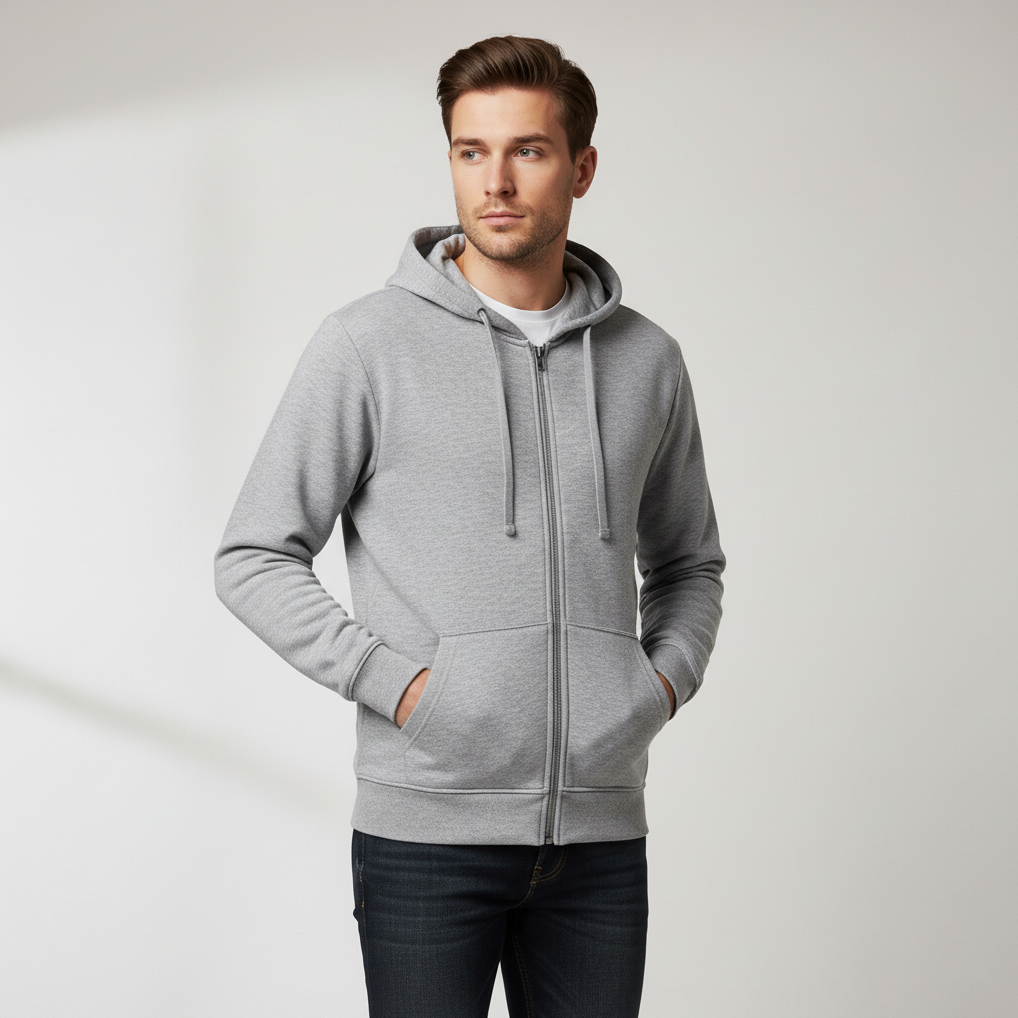 Zipper Hoodie Jacket